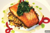 Chef Kim Lambrechts at Forty 1° North — Newport, Rhode Island Dining