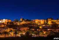 Algarve Panorama from Silves Castle: Historic Coastal Views