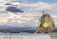 Solar Egg Sauna Sweden: Unique Arctic Sauna Experience