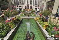 Rockefeller Center Unveils Striking New Public Art Installation