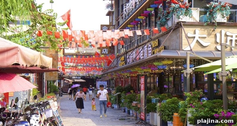 Streets of Yangshuo, China