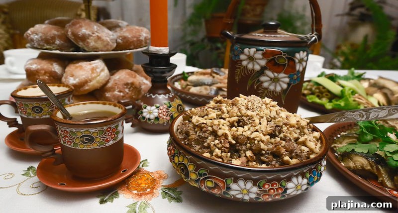 traditional Ukrainian kutya