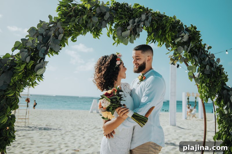 Eagle Beach wedding