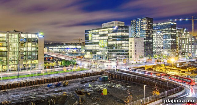 Oslo Opera House roof view
