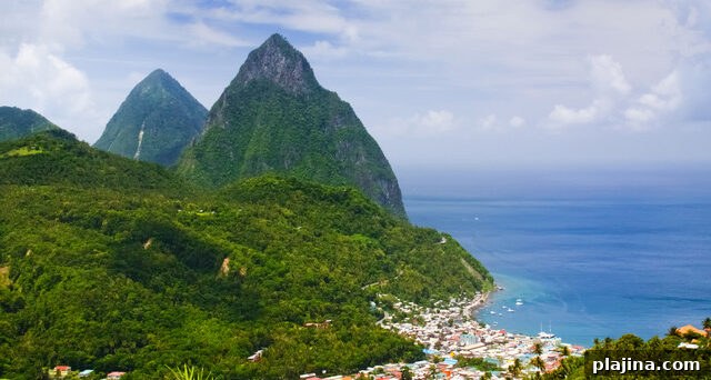 Gros Piton and Petit Piton