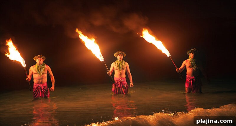 Fire dancing