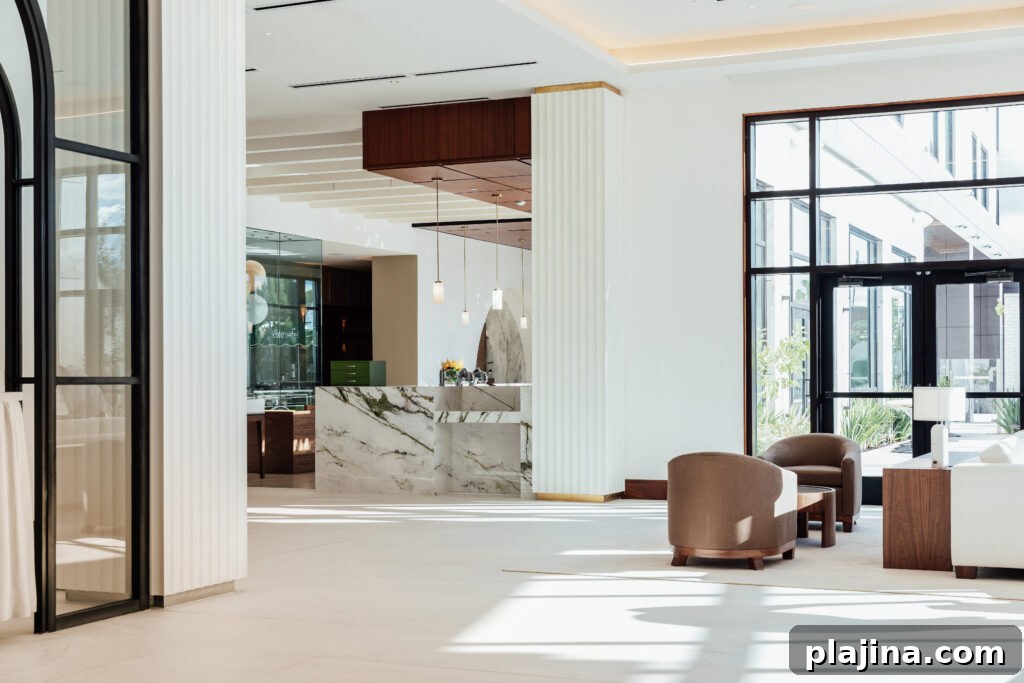 lobby view
