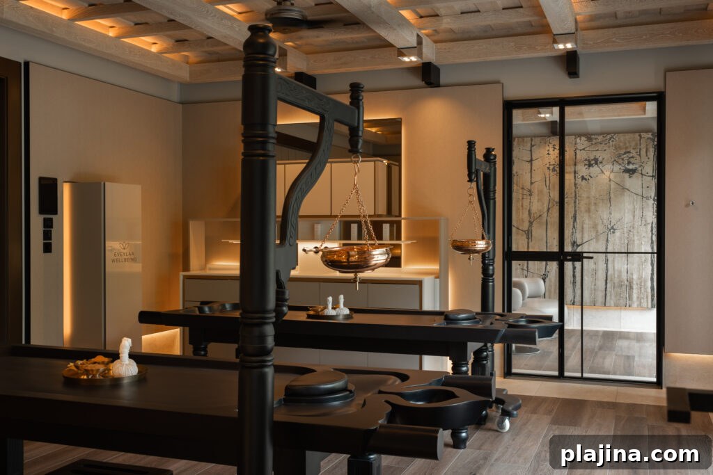 Velaa Private Island spa interior