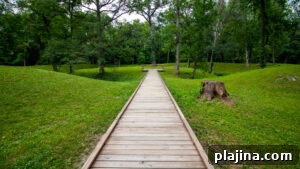Mounds State Park earthworks