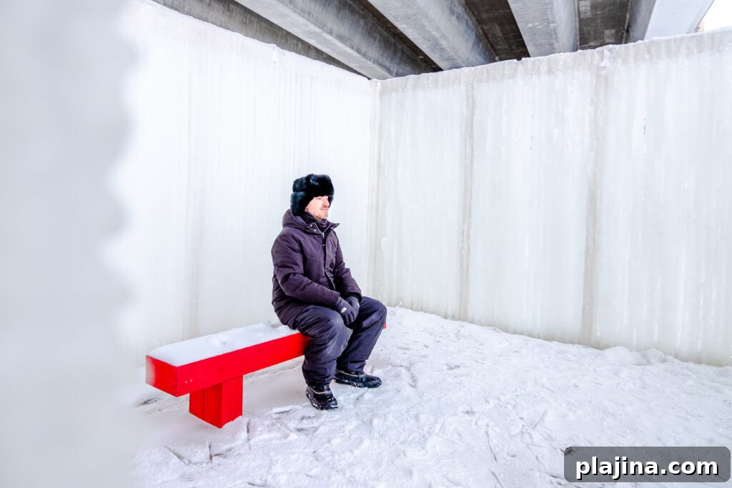 snow maze