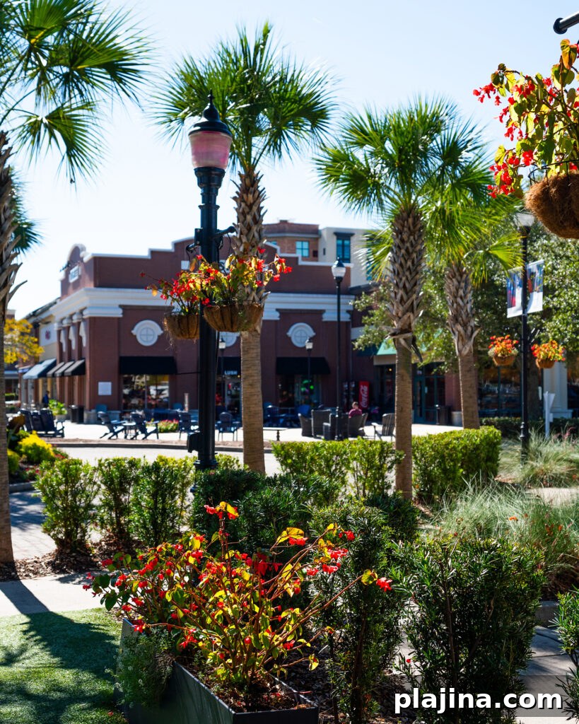 town center