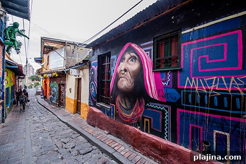 Graffiti in Bogotá