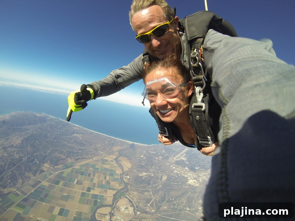 sky dive