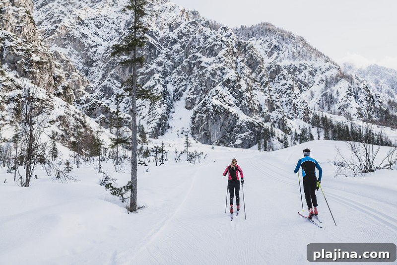skiing