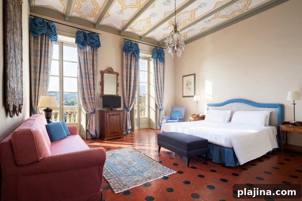 Sina Villa Matilde grounds and villa