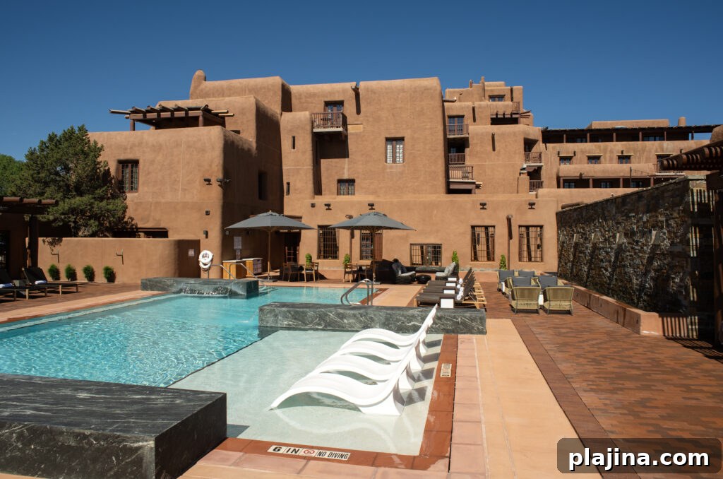 Inn & Spa at Loretto penthouse terraces