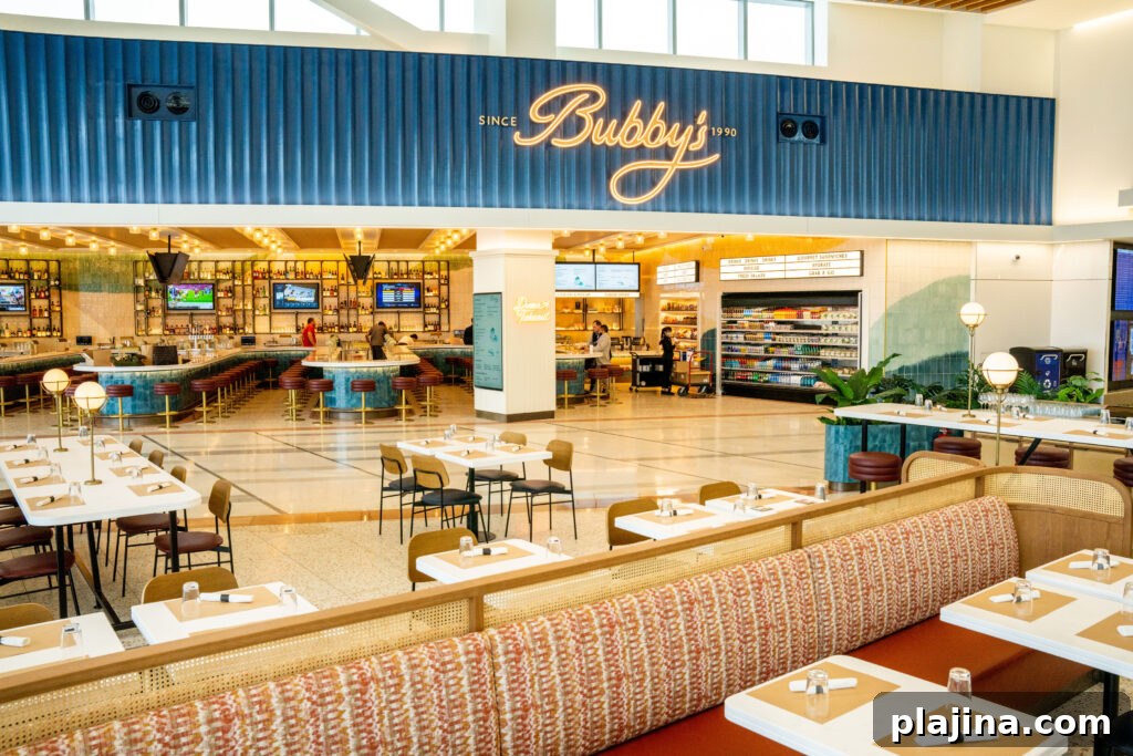 Food options in Terminal C