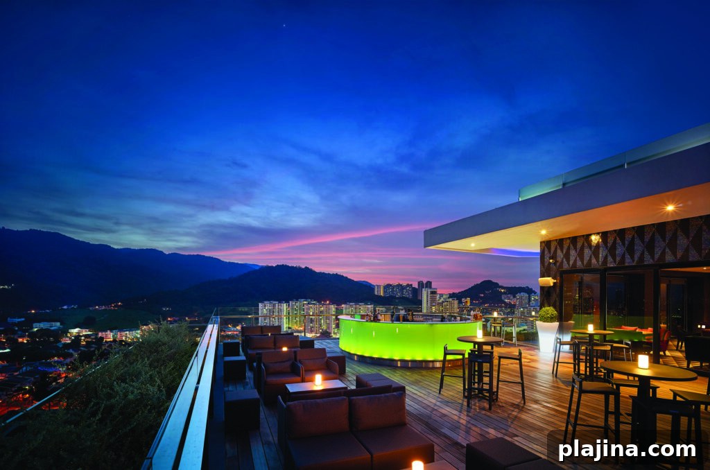 Gravity Rooftop Bar and pool