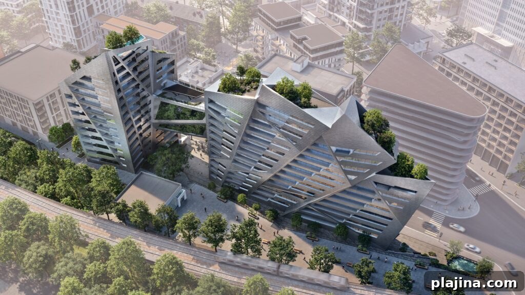 Fan d’Issy perspective