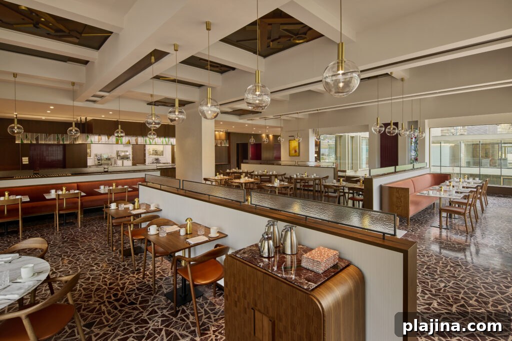 Kafta Brasserie dining