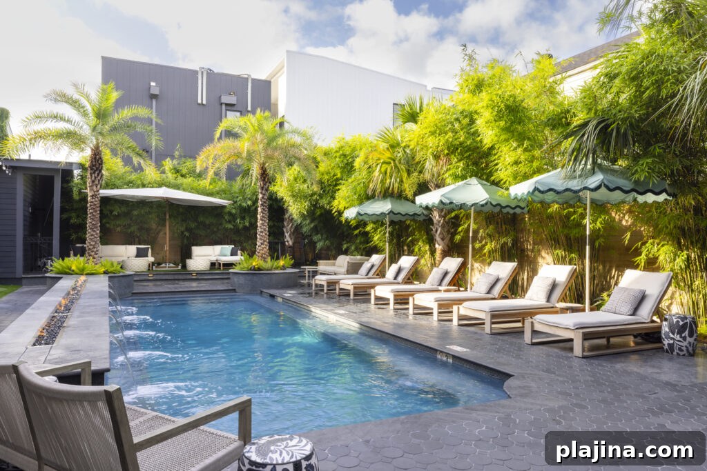 The Blackbird Hotel pool area