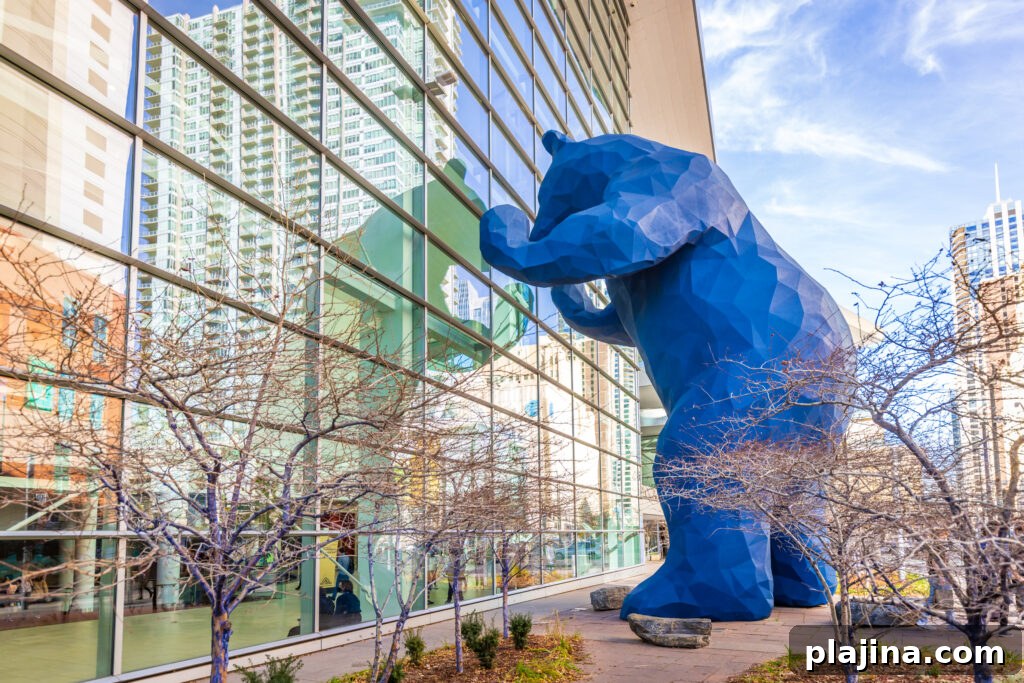 Big Blue Bear at Colorado Convention Center
