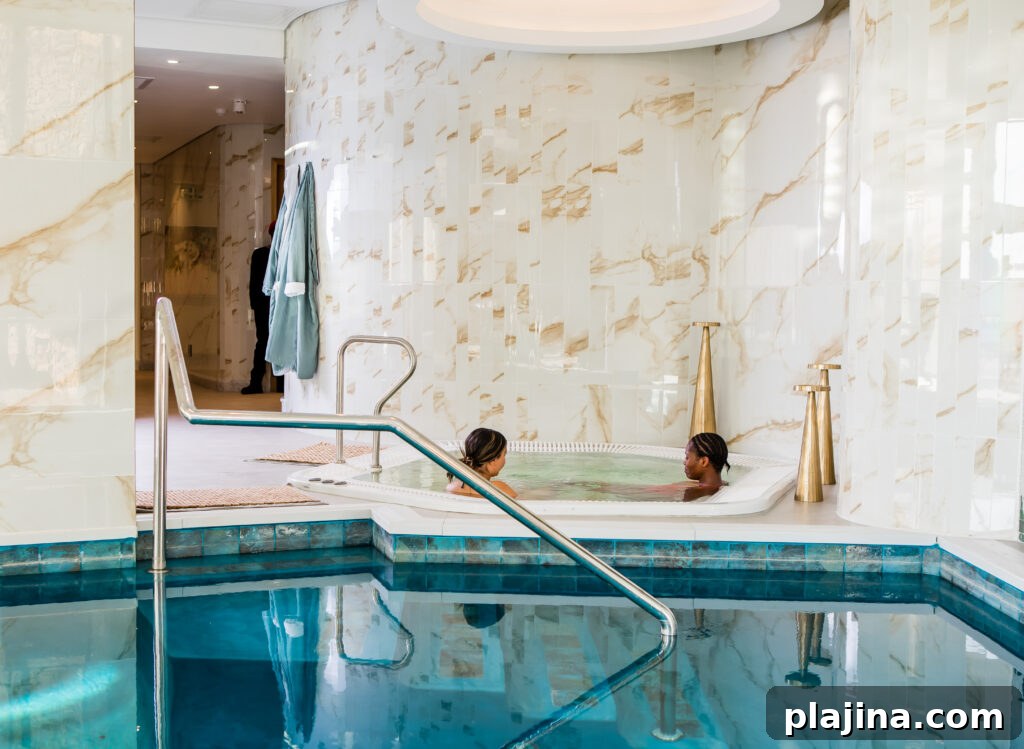 Saxon Spa pool area