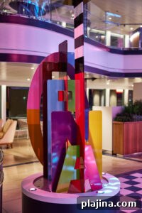 Cunard sculpture