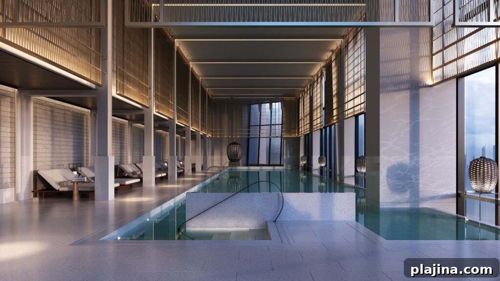 Pool and vitality deck at Park Hyatt Kuala Lumpur