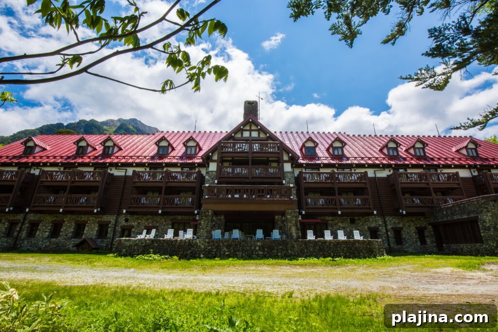 Imperial Hotel, Kamikochi exterior