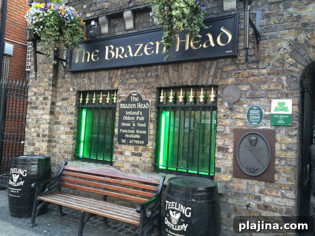 Street scene in Dublin