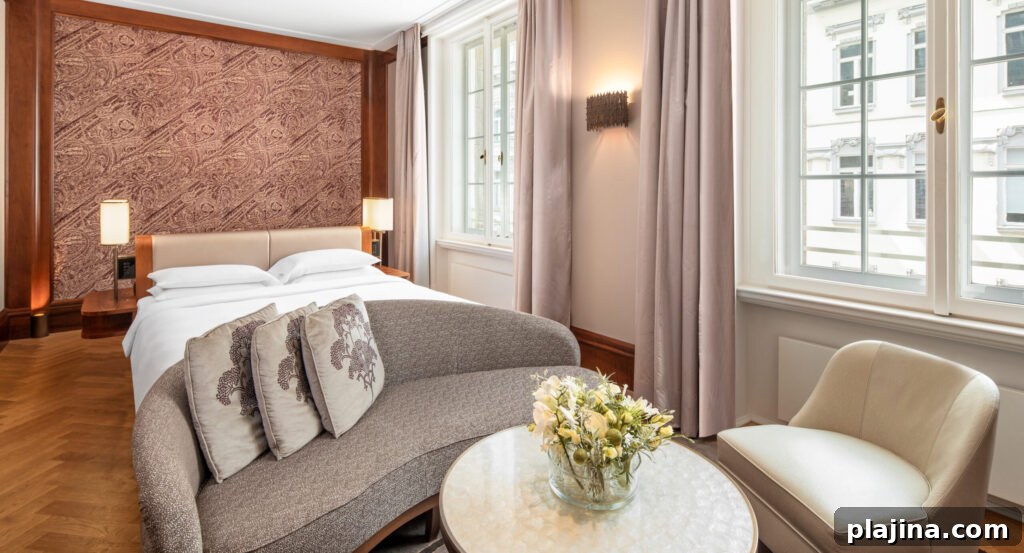 Park Hyatt Vienna room interior