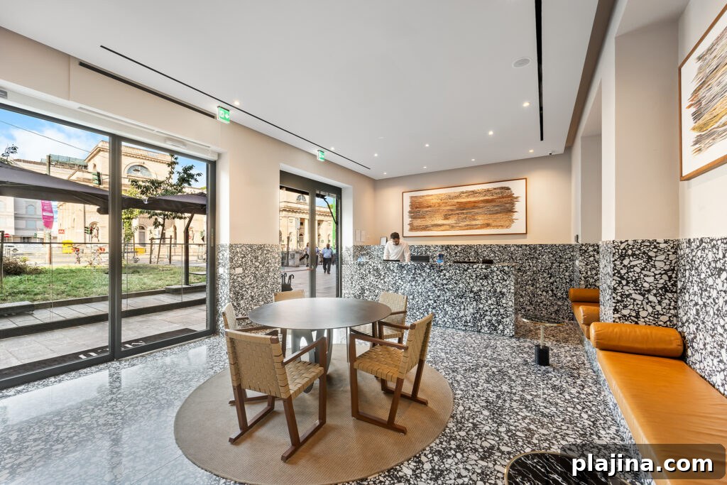 Hotel Milu Milano artwork and interior