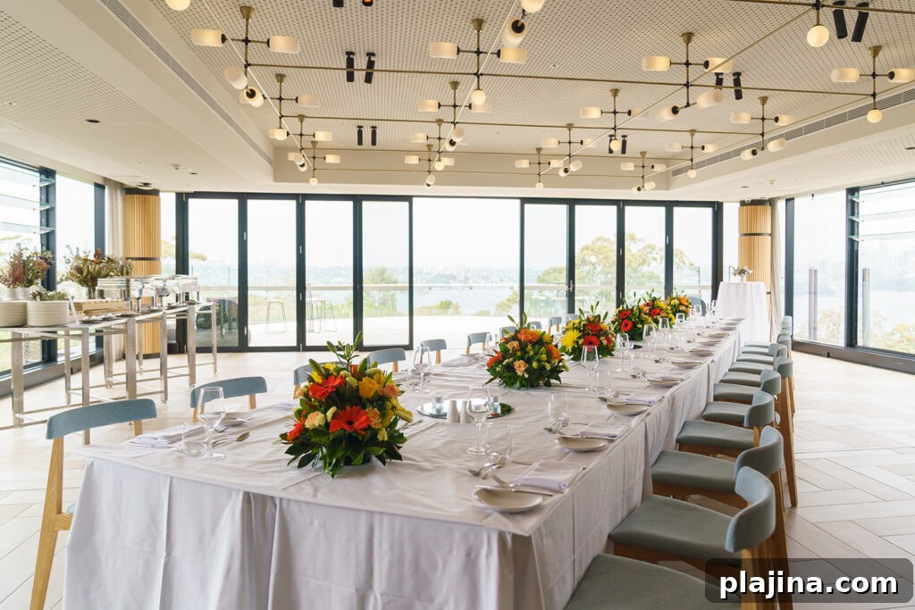 Taronga Zoo banquet room