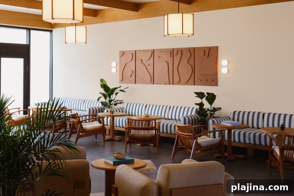 Hotel dining or pool area