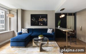 Hotel interior at Thompson Central Park New York, by Hyatt