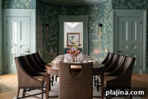 Inns of Aurora Farmhouse dining room