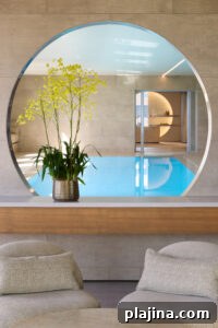 Spa relaxation area