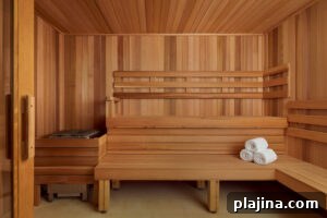 Spa treatment room