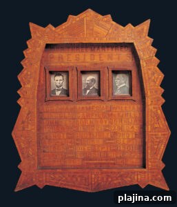 Cenotaph to three martyred presidents