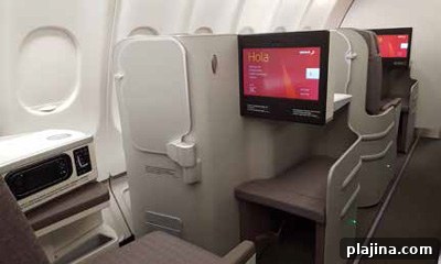 Iberia's business class