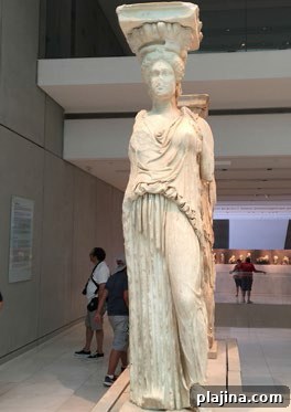 Caryatid in the Acropolis Museum