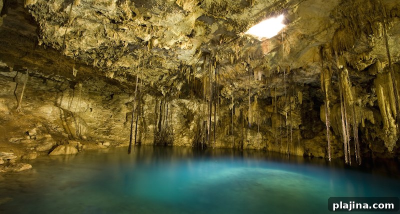 Underground Rivers and Lakes of the Yucatan Peninsula