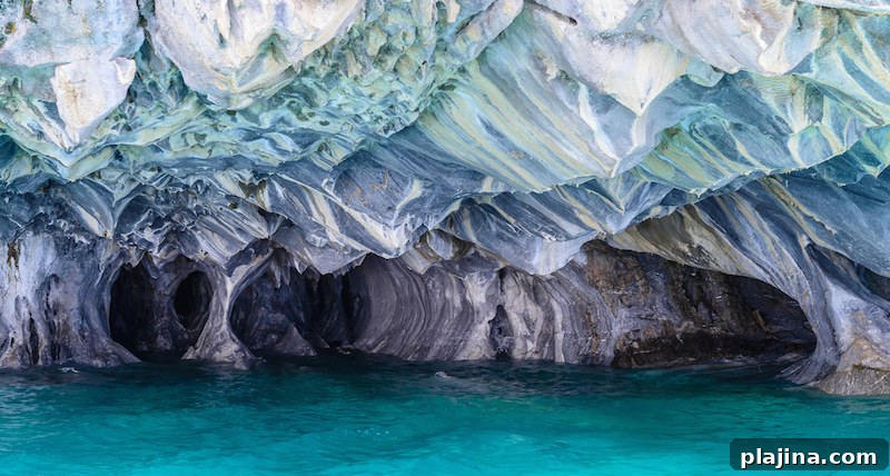Marble Caves in Chile