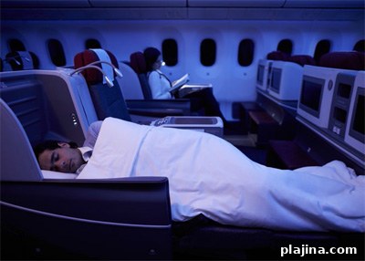 LATAM lie-flat bed