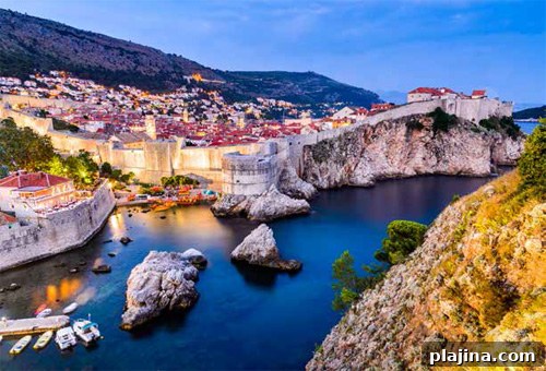 Old Town of Dubrovnik as viewed from Lovrijenac Fortress