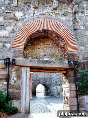 Ancient Amasra Castle gate