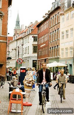 Bicyclists in Kompagnistræde