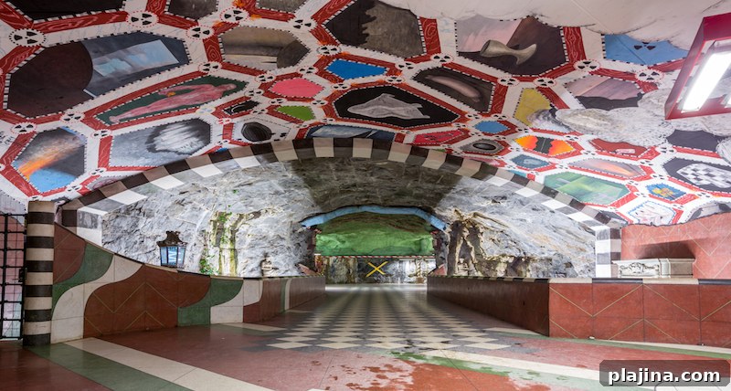 Stockholm Metro art