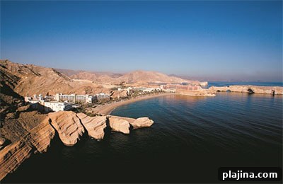 Aerial view of Shangri-La Barr Al Jissah Resort and Spa © SHANGRI-LA BARR AL JISSAH RESORT & SPA